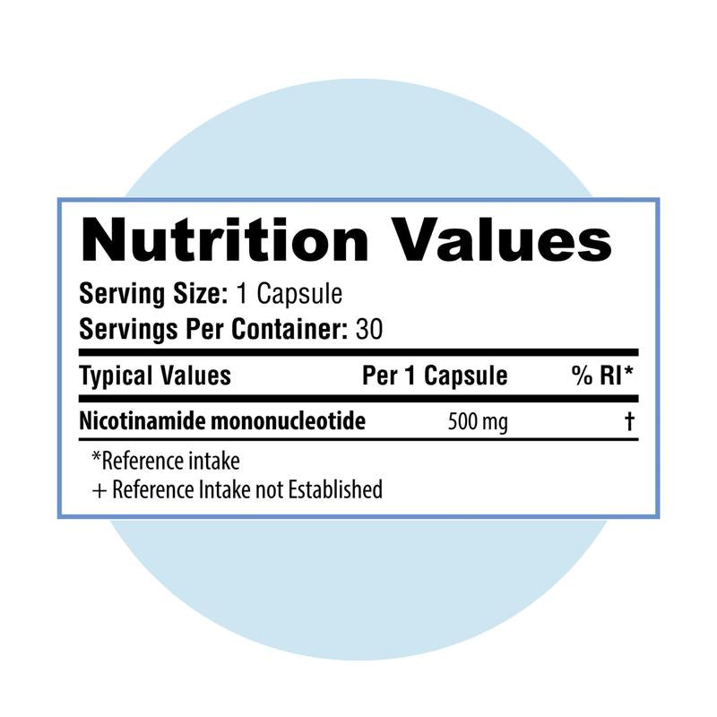 SORLABS NMN 500 MG CAPSULES