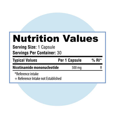 SORLABS NMN 500 MG CAPSULES